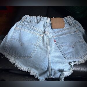 Vintage Levi cut off shorts